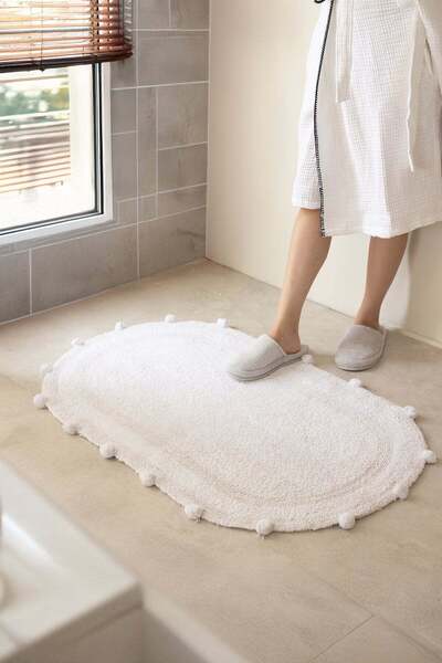 LAMPETİE |   Eris Single Bath Mat 70X120 White
