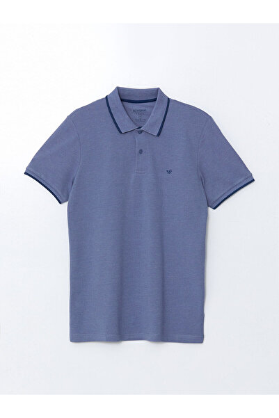 LC Waikiki Ανδρικό μπλουζάκι Özmarka New Season Polo Collar Plain Pique