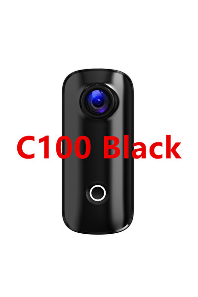 Choice1 كاميرا SJCAM C100 / C100Plus Mini Thumb Camera القياسية السوداء، بدقة...