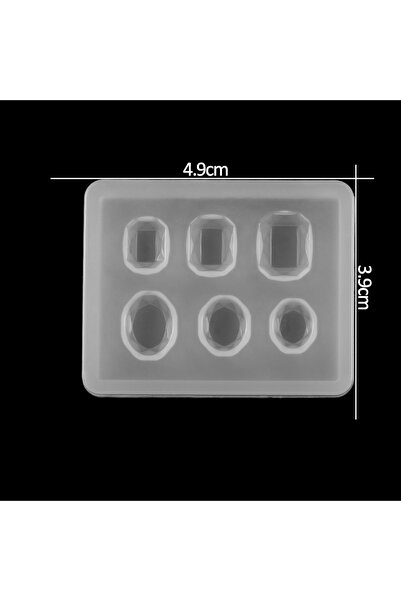 Choice1 قالب سيليكون من النوع 02، قطعة واحدة، نصف كرة، شكل بيضاوي، قلادة، قال...
