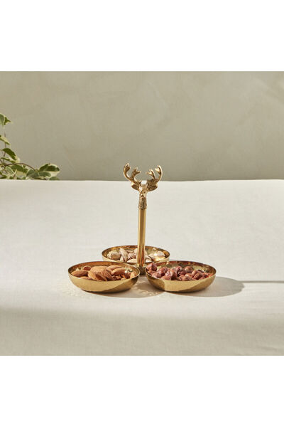 Karaca Home Loren Çerezlik 19x19x15 cm Gold