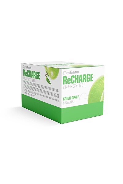 GymBeam Gel ReCharge, 16 x 75 g, măr verde