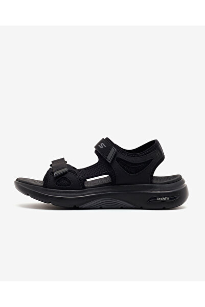 SKECHERS GO WALK ARCH FIT 2.0 SANDAL Erkek Siyah Sandalet 229309 BBK