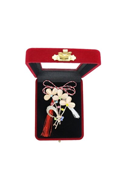 OEM Flower Brooch in Velvet Box