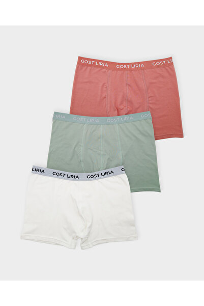 GOST LİRİA Boxeri pentru bărbați Lime – Pachet de 3 - Multicolor