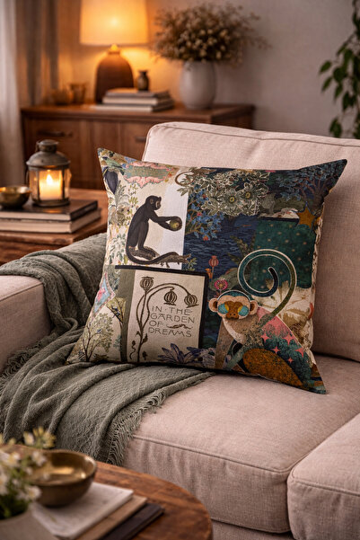 Evdek Двосторонній чохол для подушки з принтом 6EOD11