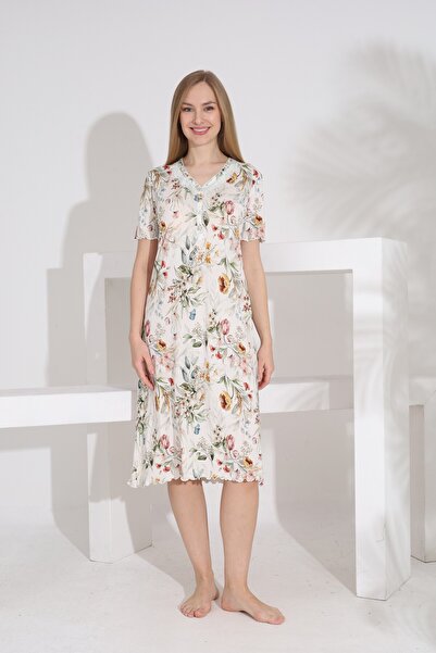 Evia Rochie de vară pentru femei Angelique Bamboo cu mâneci scurte 22541