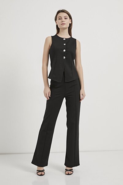 Arma Life Armalife 1100 elastic waist ribbed knit vest and pants women's set