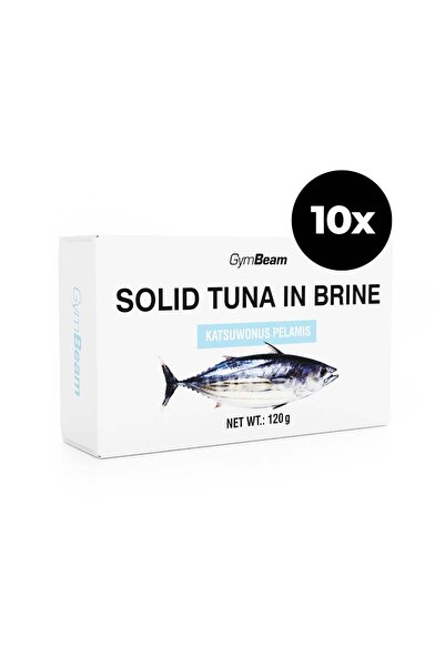 GymBeam Tuna in Brine, 10 x 120 g