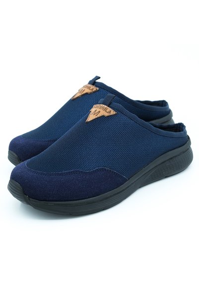scrubso Flex Steps Navy Blue Unisex Sports Slippers