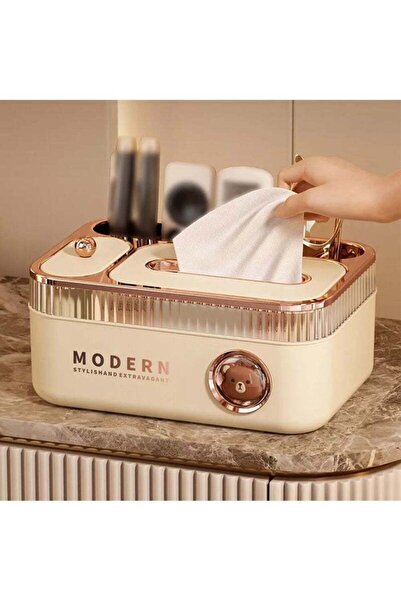 Arabest Light Luxury Tissue Organizer,Table Innovation Desktop High-end Tissu...