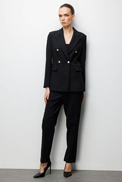 Ekol Παντελόνι με στενό μπατζάκι και λεπτομέρεια ραφής