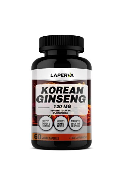 Laperva Korean Ginseng, 60 Veggie Capsules, Enhances Cognitive Function