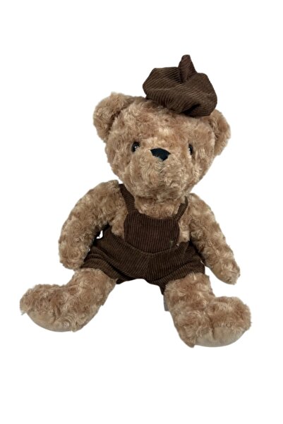 TOPROCKSTORE Sevimli Kıyafetli Ayi Peluş Oyuncak 40 Cm Hediyelik Uyku Arkadaşı