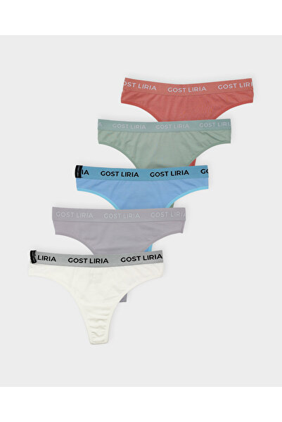 GOST LİRİA Σλιπ Full Moon String Πακέτο 5 τεμαχίων - Πολύχρωμα