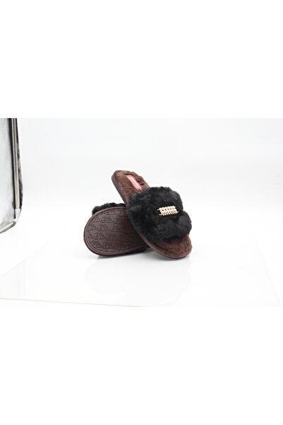 Coqui ceramic fur slippers
