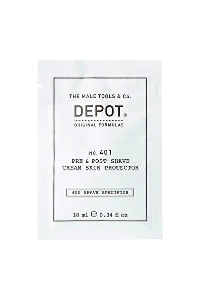 DEPOT , 400 Shave Specifics Nr. 401, Cremă calmantă, înainte și după ras, 10 ml