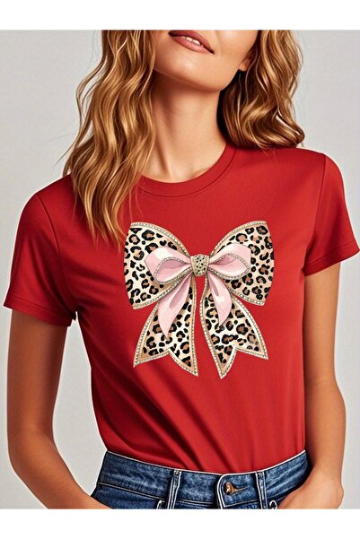 trendypassion Tricou unisex cu design imprimat cu panglică