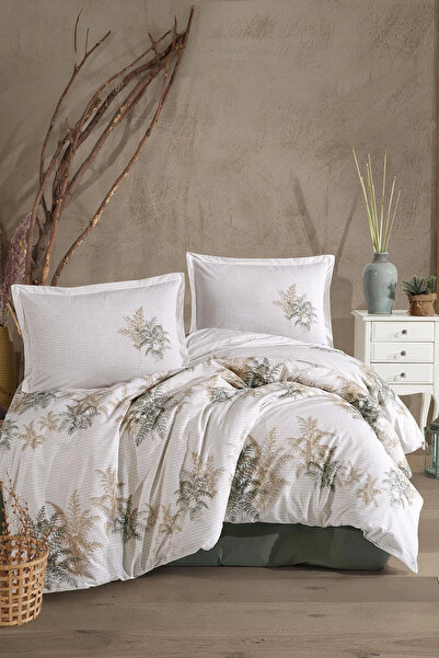 Clasy Ranforce 100% памучен комплект спално бельо за двойно легло Virele V1 з...