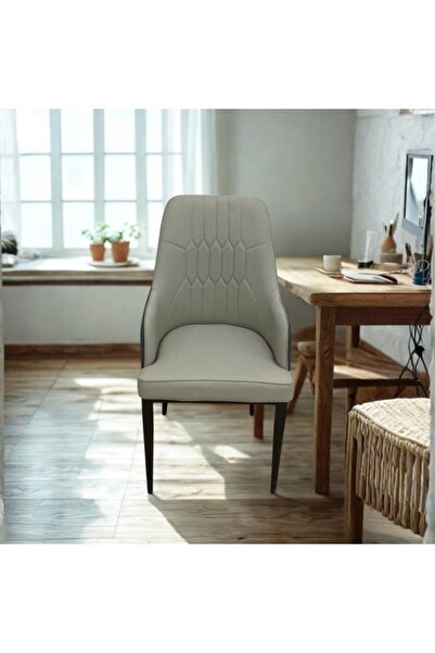 smart home Luxurious Upholstered Dining Chair 58x54x90cm | Faux Leather with ...