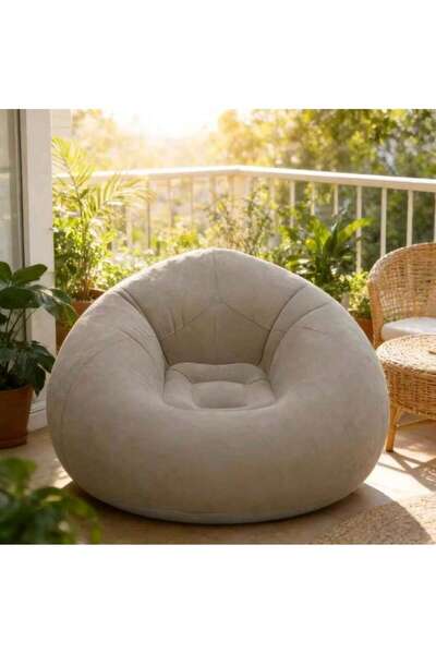 Mtanvxay Lounge Lazy Chair Inflatable Beanbag Sofa Chair for Bedroom Outdoor ...