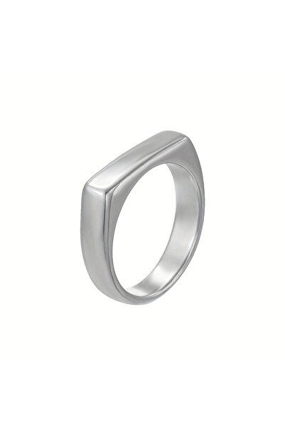 Vipfoni Geometric Cross Women's Men's Steel Ring