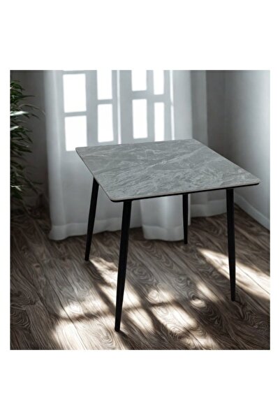 smart home Square Ceramic Cafe & Dinner Table 80x80cm | Modern Coffee & Dinin...