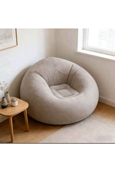 Mtanvxay كرسي استرخاء مخملي من مادة PVC، أريكة كروية قابلة للنفخ، سهلة التخزي...