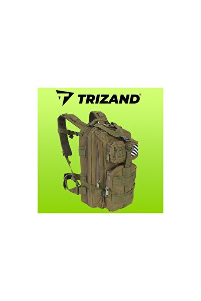 Trizand Rucsac drumeție 23243, kaki, 44 x 28 x 16 cm, 26 litri