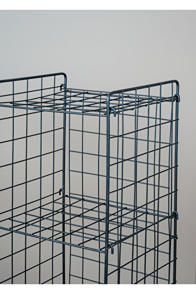 Blamb 5 Raflı Dekoratif Tel Kitaplık