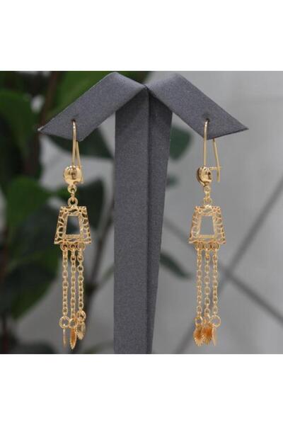 kunun Alternative Gold Hook Earrings - Windows of Elegance