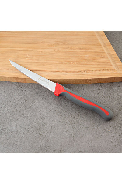 Aryıldız Lua Dişli Sebze Bıçağı Gri 10 cm