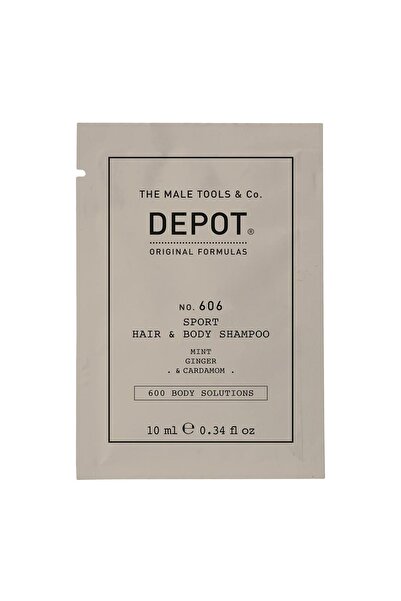 DEPOT , 600 Body Solutions No. 606, Shower Gel & Shampoo 2-In-1, Botanical Co...