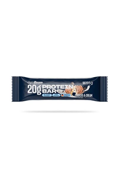 GymBeam Baton proteic 20 g, 55 g, fursecuri și cremă