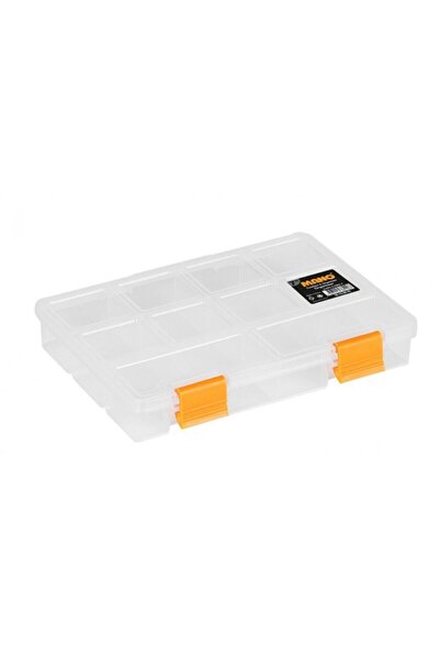 MANO Ş-org-7 Klasik Organizer Saklama Kutusu Takım Çantası Şeffaf 195x140x32mm