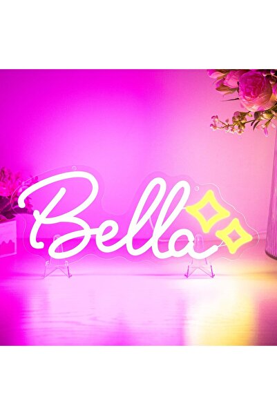 Slasa Custom Name Neon Sign 14–20 inch Personalized LED Wall Light for Bedroo...