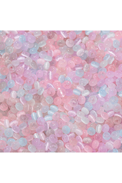 choice2 Random mixed 100pcs 2.5×4mm Colored Glass Cat's Eye Beads Abacus Shap...