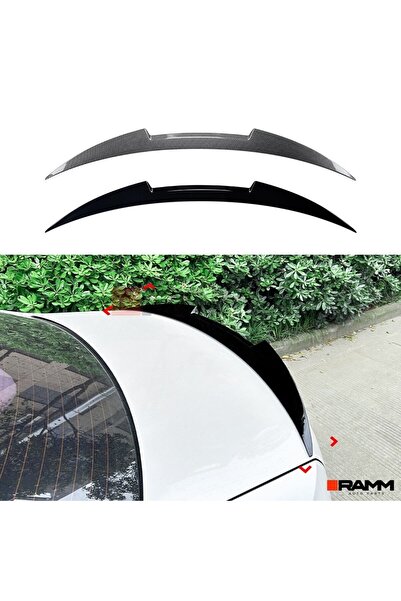 RAMM BMW G20 M4 Bagaj Spoiler Parlak Karbon