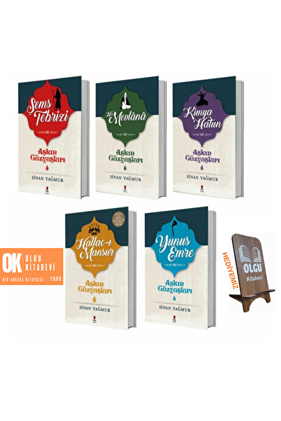 Kapı Yayınları Aşkın Gözyaşları 5 Kitap Set - Sinan Yağmur ( TELEFON TUTUCU H...