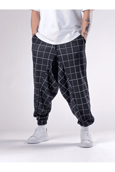 COCOPELLI Plaid Men's Sports Shalwar Coc2793