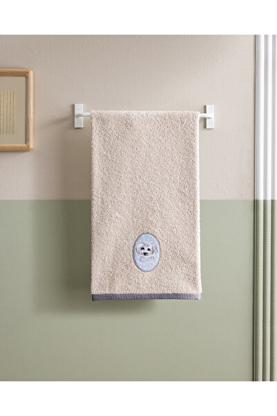 Madame Coco منشفة وجه من القطن بنسبة 100% - حجرية - 50x70 سم