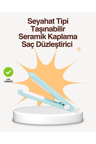 Seramik Kaplamalı Kısa Saç Bukle Maşası, Saçlarınız İçin Güçlü ve Şık