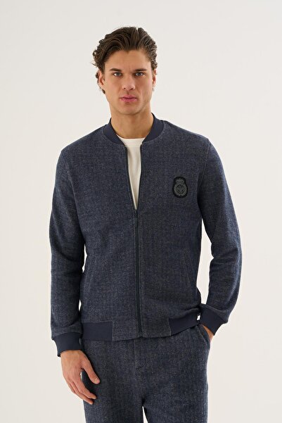 ALEXANDERGARDI Textured Zippered Bomber Jacket