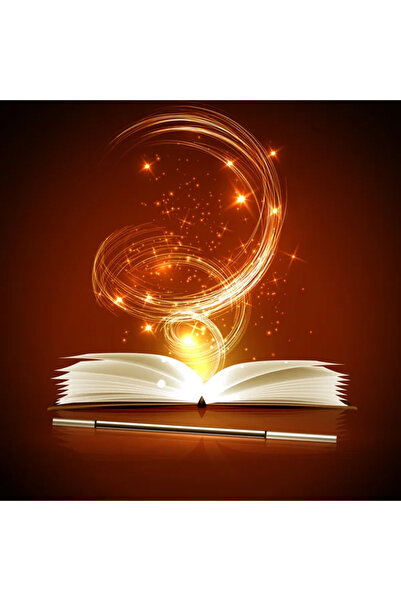 diamond dotz Tablou cu diamante - Cartea de magie, 41 x 41 cm