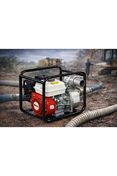 2 İnç Benzinli Su Motoru – 6.5 HP, 4 Zamanlı, Yüksek Debili