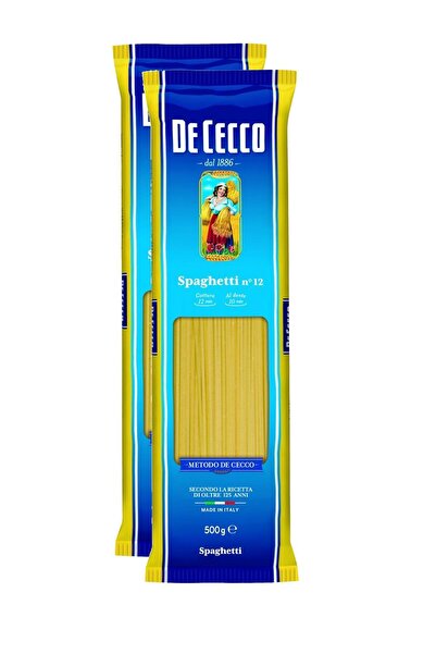 De Cecco Spaghetti Klasik Spagetti Makarna 2’li Set