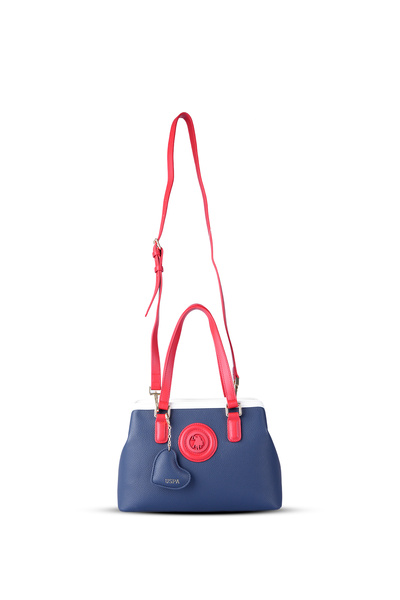 U.S. Polo Assn. Women's Navy Blue Shoulder Bag