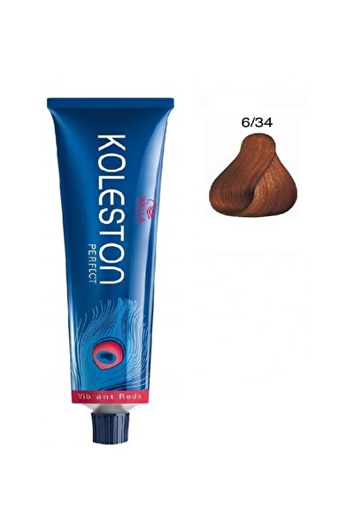 Wella Professionals Koleston Perfect, Vopsea de păr permanentă, 6/34 Blond în...