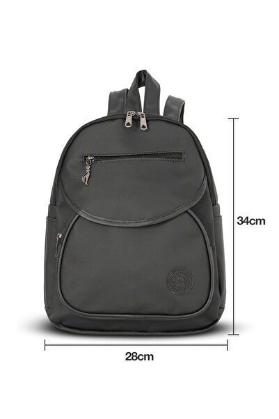 cantella Women's Faux Leather Adjustable Strap Shoulder and Backpack