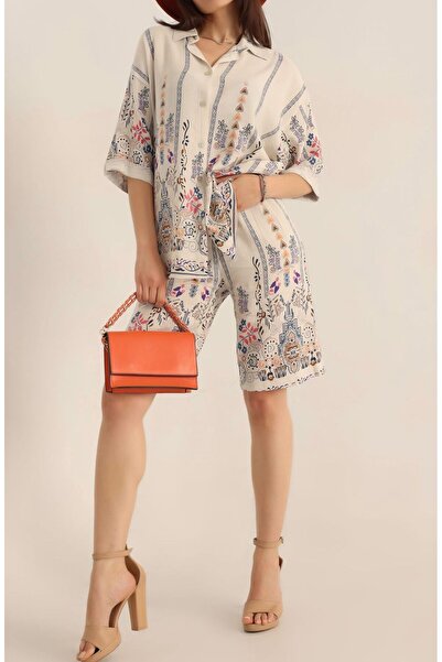 Sima Butik Women's Linen Suit